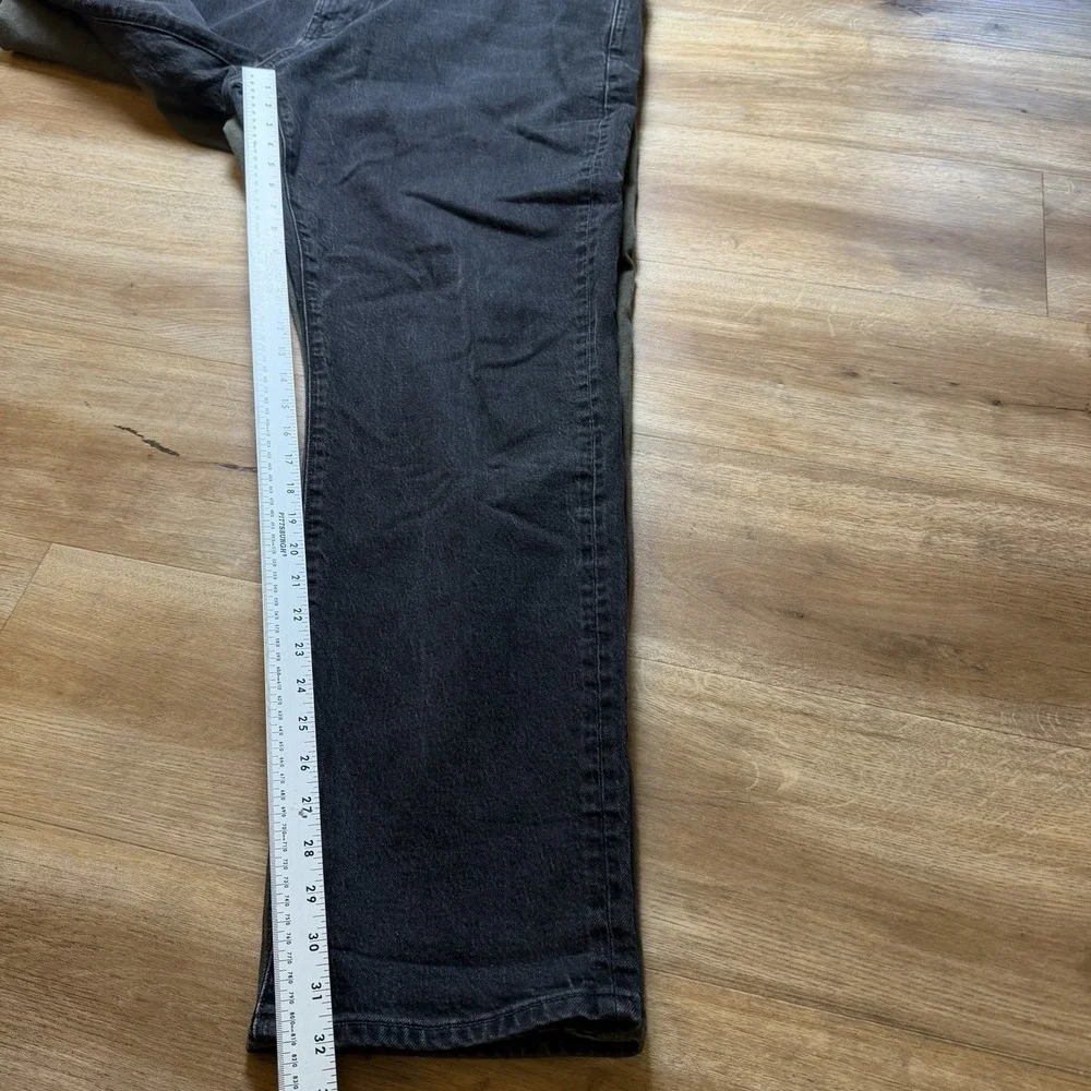 Madewell‎ Jeans Men 40x32 *LOT OF 2* Green Black Athletic Slim Fit Stretch Denim